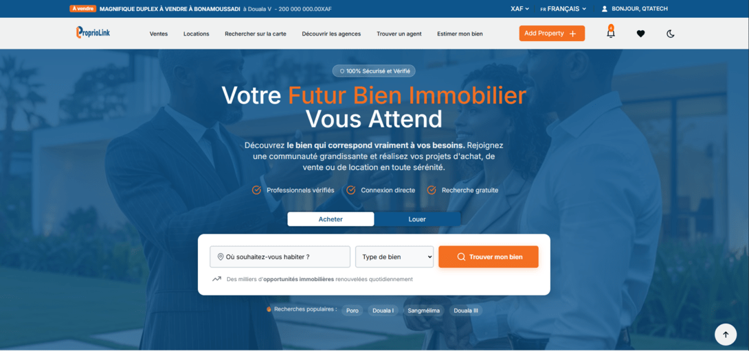 QTA TECH Launches ProprioLink, Africa’s Trusted Real Estate Ecosystem